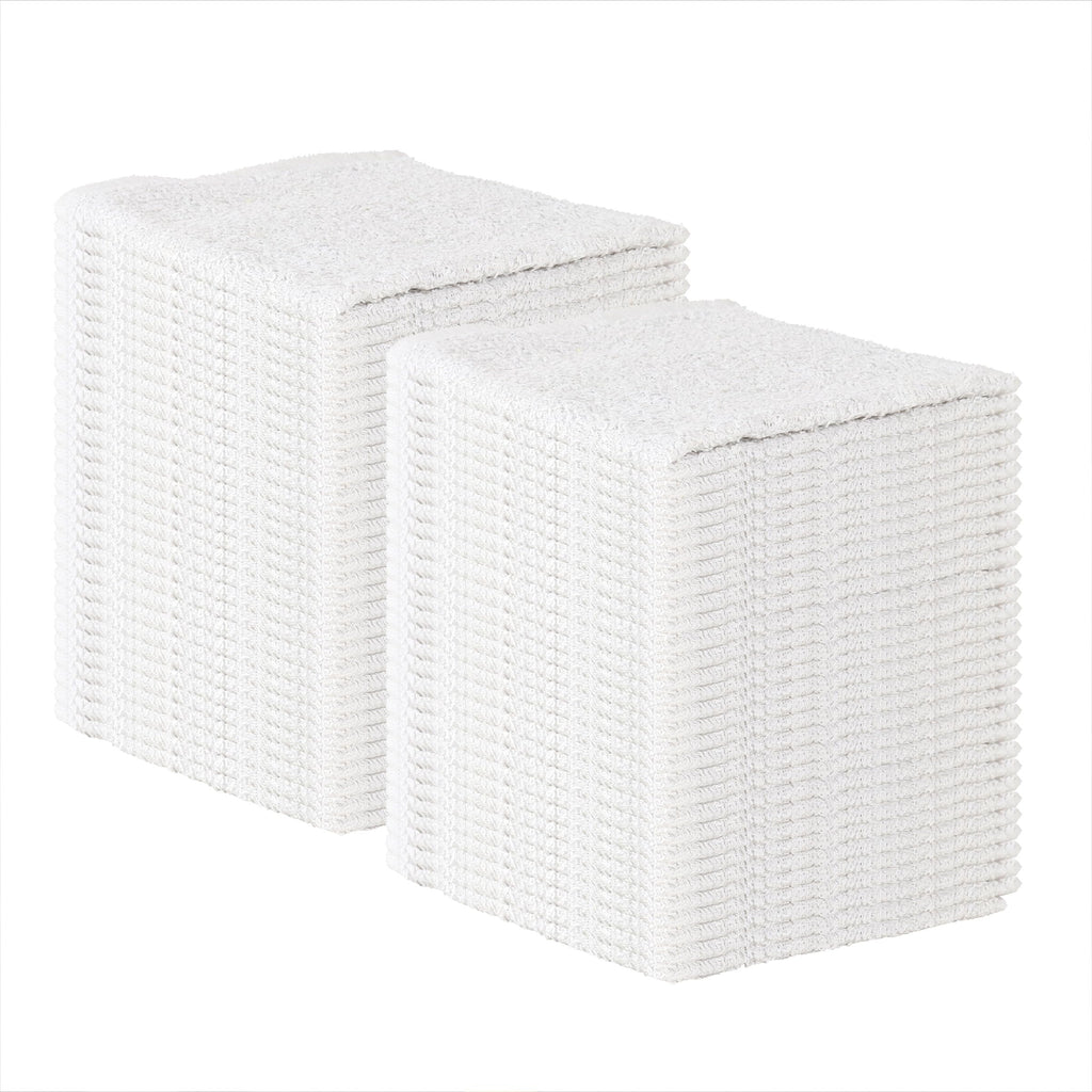 Arkwright TT60 Terry Cloth Rags Bulk, Pallet of 7500, 100% Cotton Cleaning Towels for Kitchen, Auto Shop and Bar Use, Absorbent Machine Washable, 14 x 17 in, White