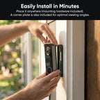 Wyze Battery Video Doorbell Wireless Camera, 1536x1536 HD+ with Color Night Vision, 2-Way Audio, 1:1 Head-to-Toe View, Person/Vehicle/Package Monitor, Wire-Free/Wired Option, 1 Minute Easy Setup
