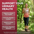 Cran Flow Cranberry Pills for Urinary Health D-Mannose Milk Thistle Dandelion Inulin Vitamin C Prebiotics and Probiotics Bladder Support By Clean Nutra