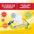 Lysol Handi-Pack Disinfecting Wipes, Brighter Horizon, Country Scent, (Pack of 4 - 320ct Total)