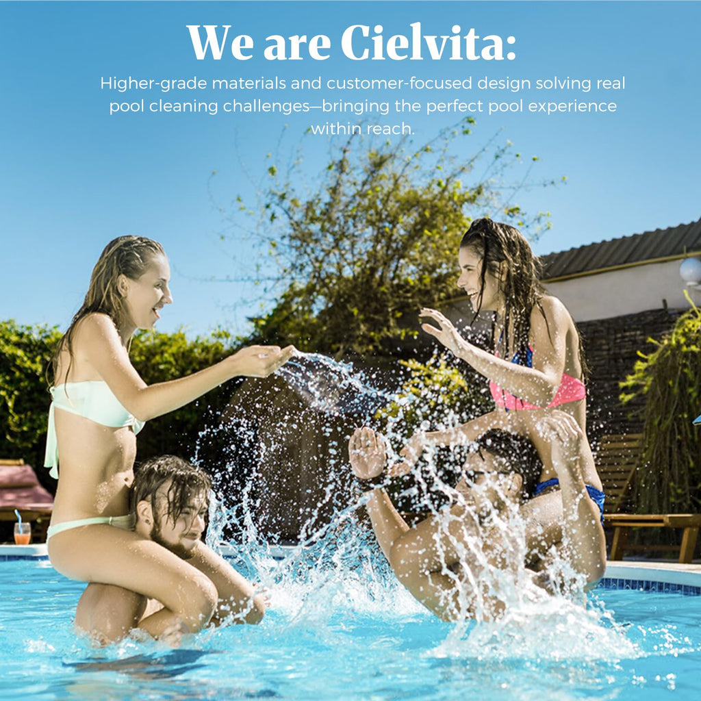 Cielvita PXST150 Pool Filter Cartridge Replacement for Hayward XStream CC1500, 4 oz Media Replaces Pleatco PXST150, Hayward CCX1500RE, CC-1500-E, Unicel C-8316, Filbur FC-1286, NSF/ANSI 50, 150 sq.ft