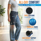 5 in 1 Hip Brace for Women Men Sciatica Pain Relief Devices - Adjustable Groin, Hip Flexor Compression Wrap for Comfortable Thigh, Hamstring & Sciatic Nerve Support, Improved Mobility & Recovery