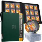 X PRO Toploader Binder | Holds 252 Toploaders | 20 Toploaders INCLUDED | 9-Pocket | Ringless Double-Sided Pockets for TCG, Sports | Premium Top Loader Storage