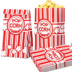 Paper Popcorn Bags, 150 Pcs, 2 Oz Individual Servings Bulk for Popcorn Machine Movie Nights Birthday Party Kitchen Supplies