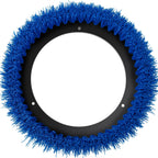 HHQ Commercial Scrub Brush for Orbital Floor Scrubber, Compatible with Oreck Orbiter XL ORB550MC, Bissell BGEM9000, 12" Diameter, Medium-Duty Brush, Blue