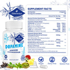 Zdoroviye Dopamine Supplements for Men and Women - Contains 500mg Mucuna Pruriens Extract (40% L-DOPA) - 60 Capsules (1 Pack)