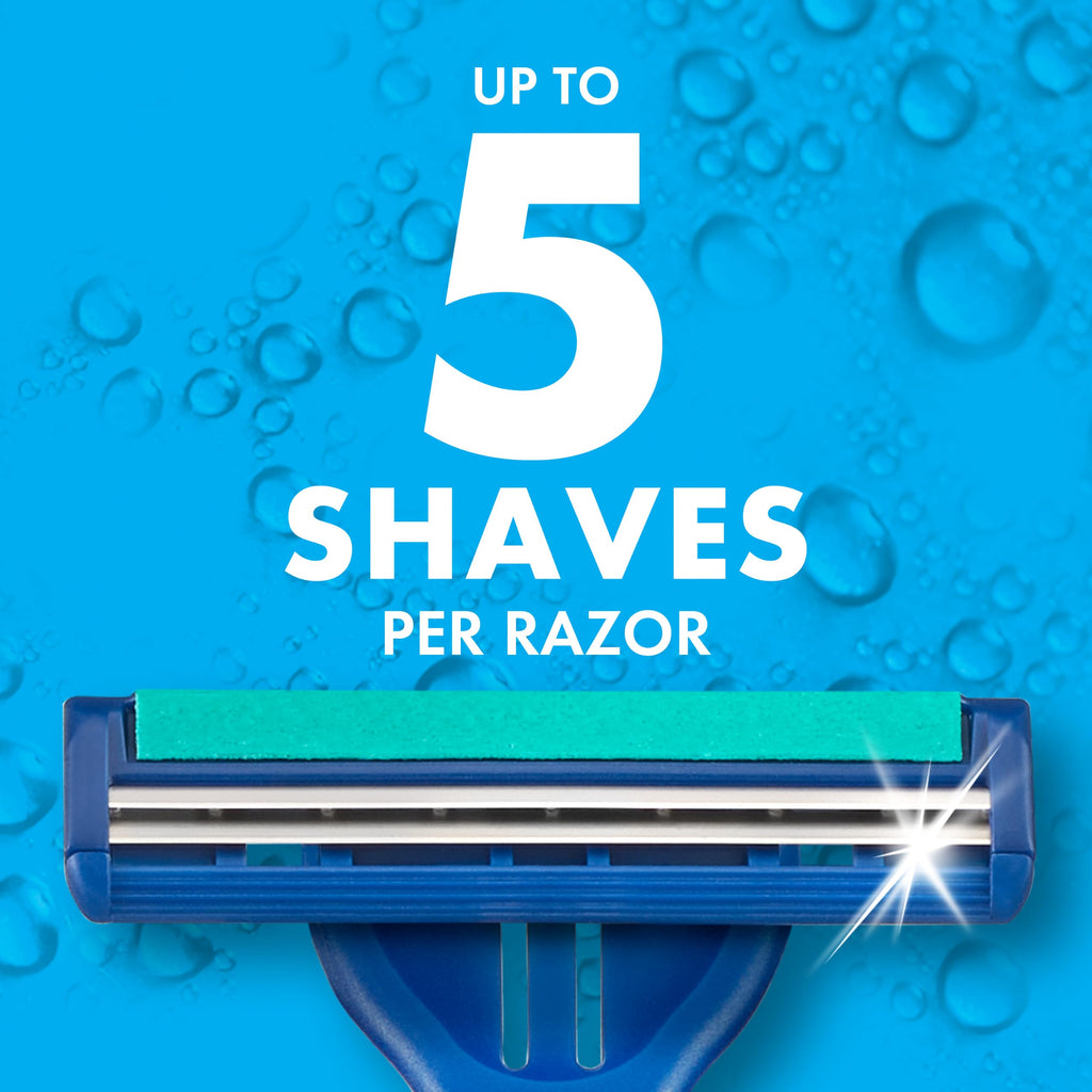 Sensor2 Plus Pivot Men's Disposable Razor, 21 Razors