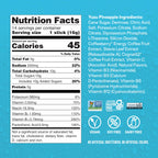 Liquid I.V.® Hydration Multiplier +Energy - Yuzu Pineapple | Electrolyte Powder Drink Mix | 1 Pack (14 Servings)