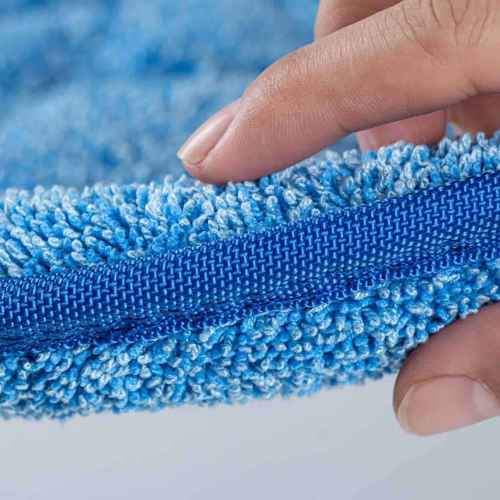 HHQ Commercial Microfiber Carpet Bonnet, Mopping and Buffing Pad, for Replacement of Oreck Orbiter Pads 437053, 2 Pack