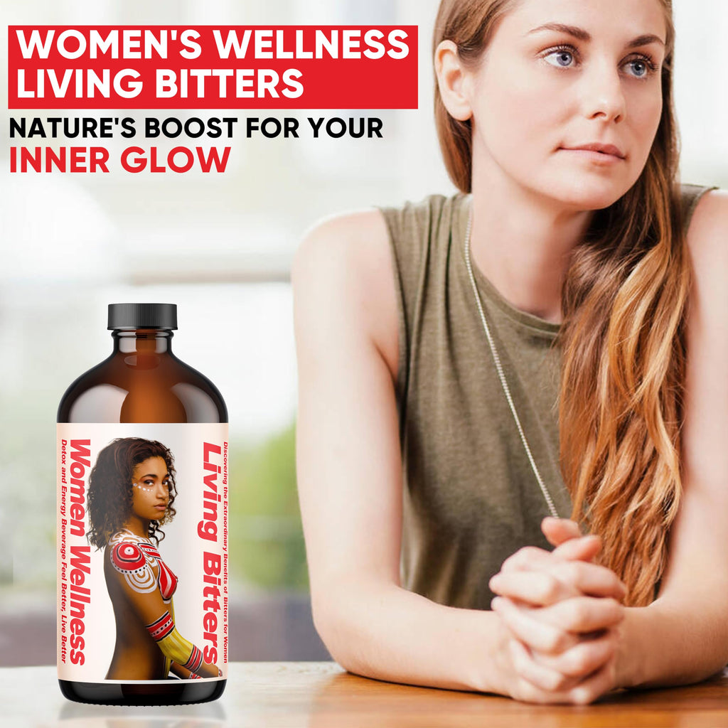Herboganic Women wellness Living Bitters for overall Health and wellness | 16 Oz