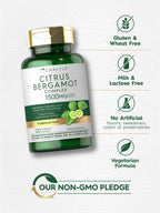 Carlyle Citrus Bergamot Supplement | 120 Capsules | Vegetarian, Non-GMO and Gluten Free Complex Extract Formula