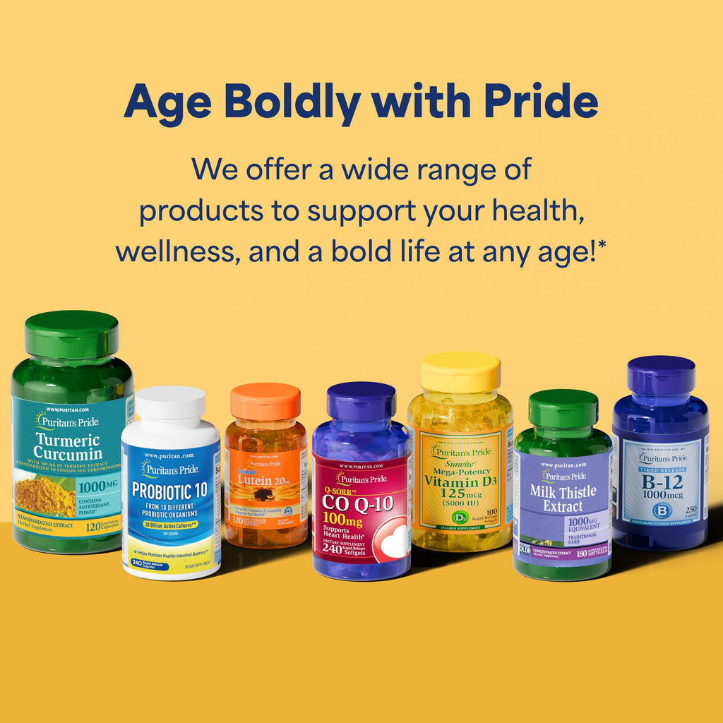 Puritan's Pride Herbal Ease® Psyllium Husks 500mg, Dietary Supplement for Digestive, Colon, and Heart Health Support, Daily Fiber Capsules, 2 Month Supply, 400 Rapid Release Capsules