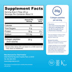 Vital Proteins Collagen Peptides Powder - Supports Hair, Nail, Skin, Bone & Joint Health, Unflavored, Collagen Protein 9.33 OZ