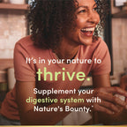 Nature's Bounty Probiotic, for Occasional Gas and Bloating Dietary Formula, Dietary Supplement, Helps with Abdominal Discomfort, Promotes Digestive Health, 25 Capsules (Pack of 2)