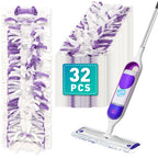 5X Cleaning Power Mop Pads Compatible with Swiffer PowerMop, Disposable Mopping Pad Refills for Cleaning, Multi-Surface Wood Floor Replacement Pads