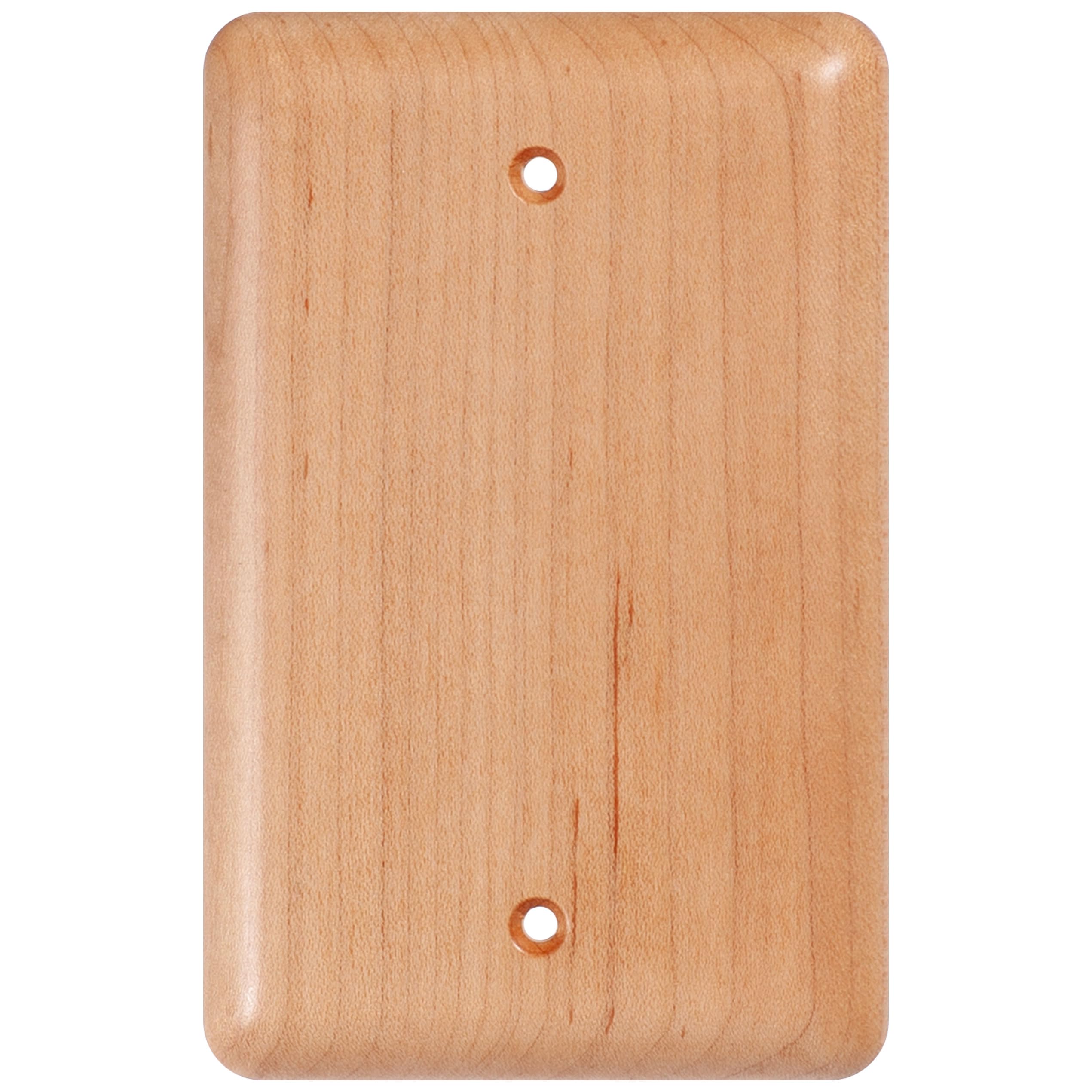 YDJSA Decorative Wall Plates Maple Wood Cover Plate For Blank Wall Plate Cover