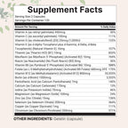 Micro Ingredients Pure Methylated Multivitamin, 240 Capsules | 19-in-1 Formula with Vitamins C, D, B12, Folate, Magnesium, Zinc & More | Filler Free, Non-GMO