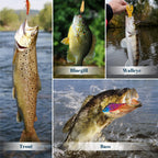 Fishing Advent Calendar 2026 for Men - Fishing Lures Kit with Tackle Box Advent Calendar for Fisher Teen Boys - 2026 Xmas Holiday Surprise Gift for 24 Days Christmas Countdown