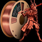 OVV3D Silk PLA Filament 1.75mm 3D Printer Filaments, Upgrade Silk Coffee Gold Filament for Most FDM 3D Printer, Metal 3D Printing Filament, 3D Filament 1.75 +/- 0.02mm, 2.2lbs / 1kg