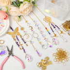 800 PCS DIY Suncatcher Kit Crystal Suncatchers for Windows Hanging Sun Catcher Kits for Adults Suncatcher with Crystals Rainbow Maker for Indoor Window Garden Christmas Decor Wedding Home
