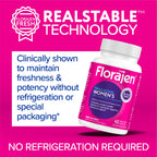 Florajen Women's Probiotic - Prebiotic & Cranberry Supplement for Vaginal Health, Immune Support, & Digestive Wellness - 30-Count