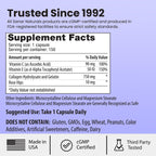 Sanar Naturals Collagen Pills for Women & Men | Hydrolyzed Peptides with Vitamin E & Vitamin C | Supports Hair, Nail, Skin, Bone & Joint Health, Reduce Wrinkles | Grass Fed, Non-GMO,150 Capsules