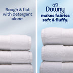 Downy Soft, 2 in 1 Soft and Fresh Liquid Fabric Softener, Cool Cotton, 140 fl oz, 190 Loads, Fabric Conditioner Liquid provides softness and freshness for fabrics