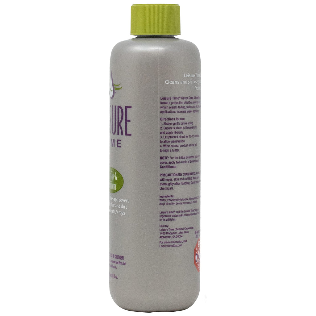 LEISURE TIME Spa 3192A Maintenance Cover Care and Conditioner, 16 fl oz