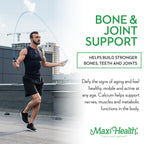 4-in-1 Calcium 1000mg with Vitamin D3 - Calcium Supplement for Women and Men with Vitamin K2 D3 1000 IU - Extra Strength Calcium Citrate for Bone and Heart Support (120ct)