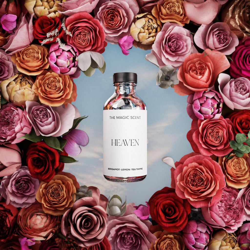 The Magic Scent Heaven Hotel Scent Diffuser Oil - Cold-Air & Ultrasonic Fragrance Oil for Diffuser Inspired by The Aria Hotel, Las Vegas - Essential Oils for Diffusers Aromatherapy - 4 fl oz, 120 mL