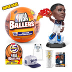 5 Surprise NBA Ballers Series 2 by ZURU, Licensed NBA Collectible, Surprise Unboxing Basketball Collectible Sports Toy for Boys, Ages 3 and up (2 Capsules)