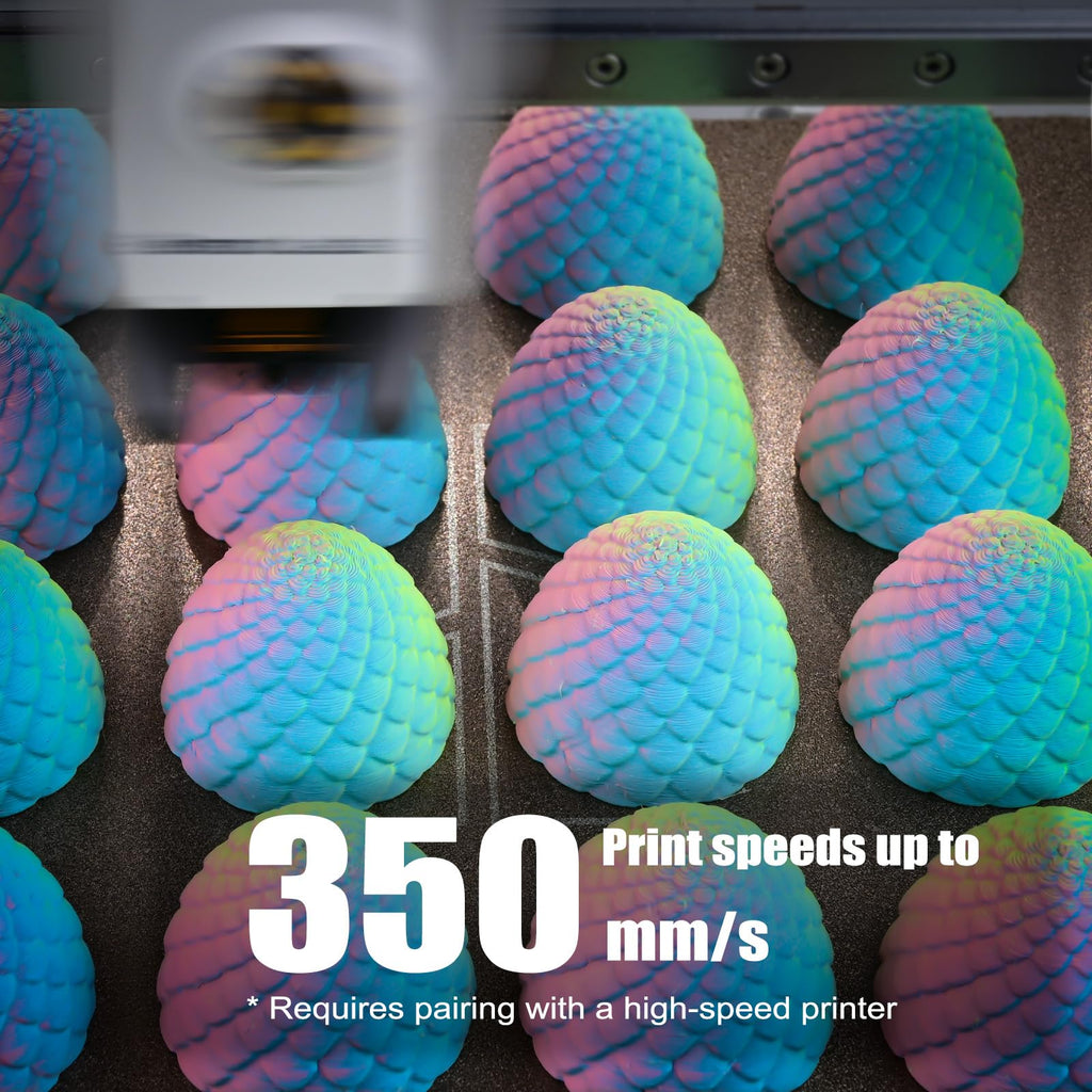 OVV3D Rainbow PLA Filament 1.75mm, Pastel Filament Multicolor Matte PLA 1kg