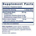 Life Extension FLORASSIST® Probiotic Mood Improve, probiotic and Saffron Blend enhances Mood and Mental Outlook, Non-GMO, Gluten-Free, 1 Daily, Vegetarian, 30 Capsules