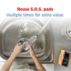 S.O.S. Steel Wool Soap Pads, 18 Count
