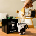 Color Changing Cat Coffee Mug 12oz – Unique Gift for Cat Lovers