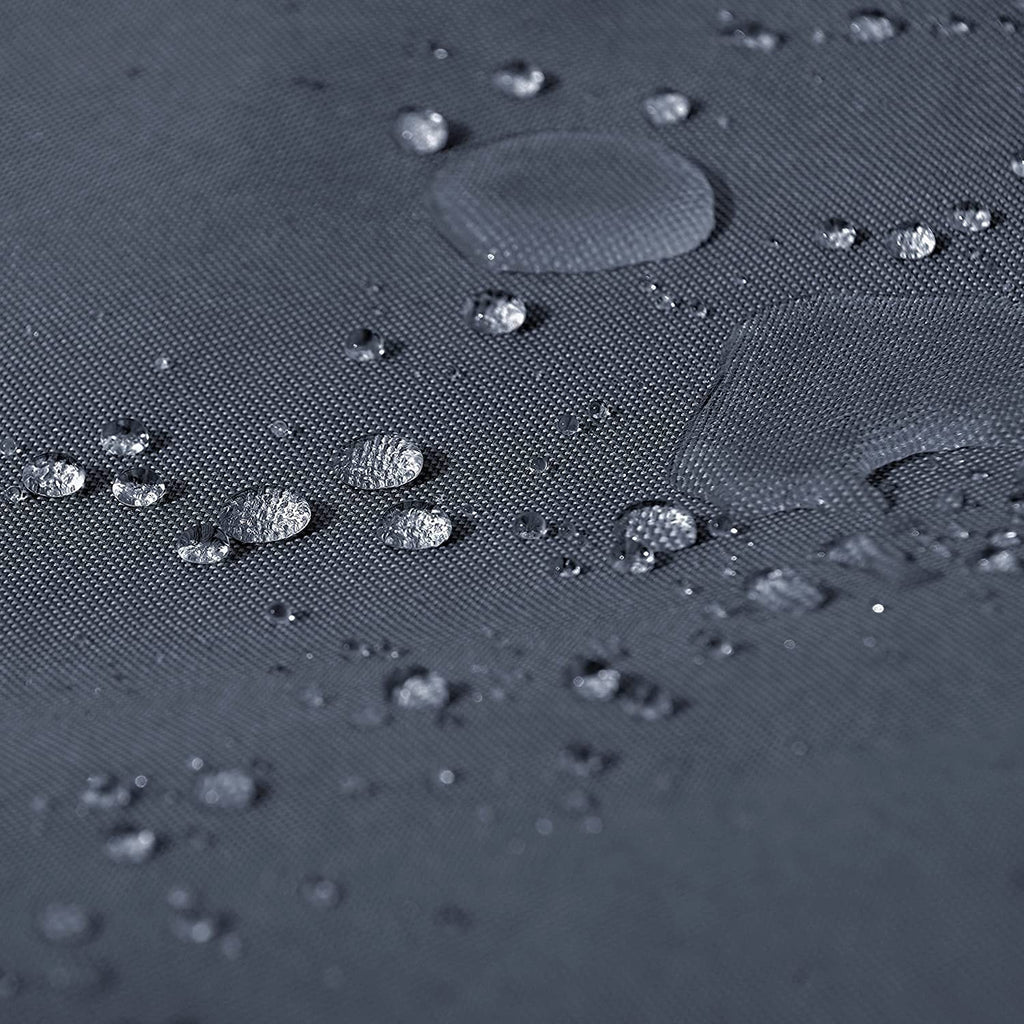 UCEDER Waterproof Hot Tub Cover -Outdoor Spa Cover Cap(Actual Size 93''x93 x20'' Fit 91''x91 x 20'') 600D Heavy Duty Polyester Hot Tub Cover Protector(Dark Gray)