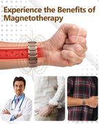 Feraco Copper Bracelet for Men Magnetic Therapy Bracelet Jewelry