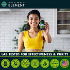 Secret Element Citrus Bergamot Extract 1000mg - Citrus Bergamot Supplement for Heart, Immune System Support, and Healthy Aging - Pure, Vegan Bergamot Capsules