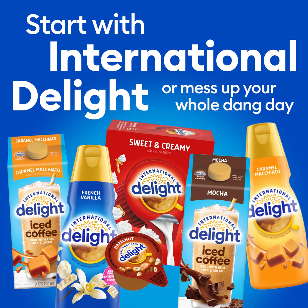 International Delight Creamer Singles, French Vanilla, 192 Count
