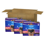 Always Discreet Adult Incontinence Overnight Underwear for Women, Extra Large, Up to 100% Bladder Leak Protection, 48 Count (3 Packs of 16)