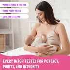 Mama's Select Postnatal Vitamins – Boosts Hair Recovery, Milk Supply, & Wellness – Allergen-Free, Vegan, MTHFR Friendly, Methylated Folate & B Vitamins, Easy-to-Swallow, No Biotin - 30 Capsules