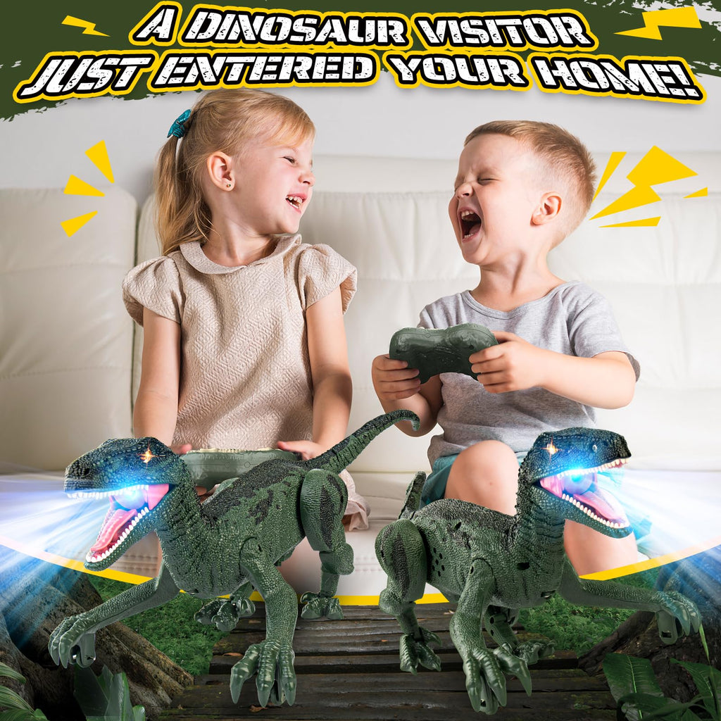Dinosaur Toys for Kids, 2.4GHz Remote Control Dinosaur with Walking