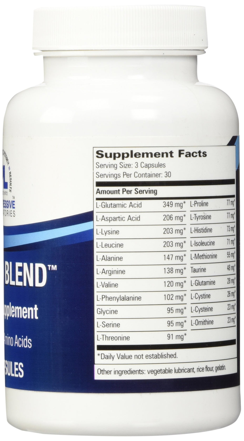 Progressive Labs Amino Blend Supplement, 90 Count