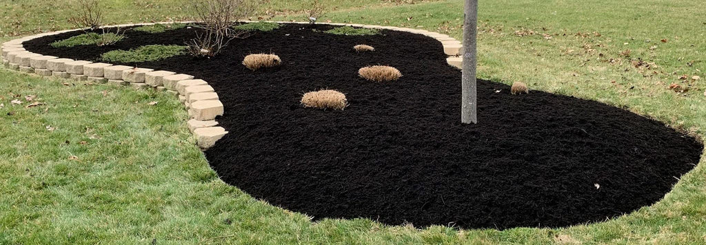 Peach Country Mulch Dye Midnight Black Quart, Mulch Paint Concentrate for Pump Sprayer Coverage Up to 2,800 Sq Ft, Water Based Landscape Color Restorer