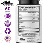 Real Science Oxygenate Miracle – Daily Lung & Circulation Support Supplement for Breathing Comfort and Energy – Supports Respiratory Function and Overall Wellness, 60 Caps