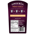 Sunny Sky Upouria Coffee Syrup Variety Pack - French Vanilla, Mocha, and Caramel Flavoring, 100% Vegan, Gluten Free, Kosher, 750 mL Bottle - 3 Coffee Syrup Pumps Included