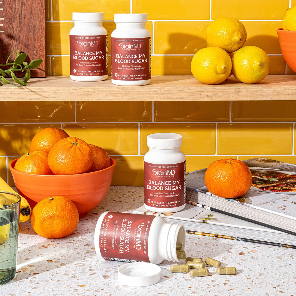 BRAINMD Balance My Blood Sugar Metabolic Wellness Supplement