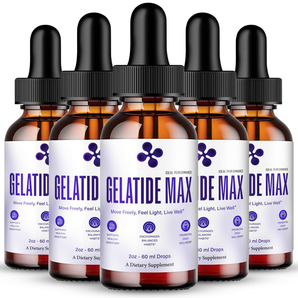 IDEAL PERFORMANCE Gelatide Max Drops, GelatideMax Droppers Reviews (5 Pack)