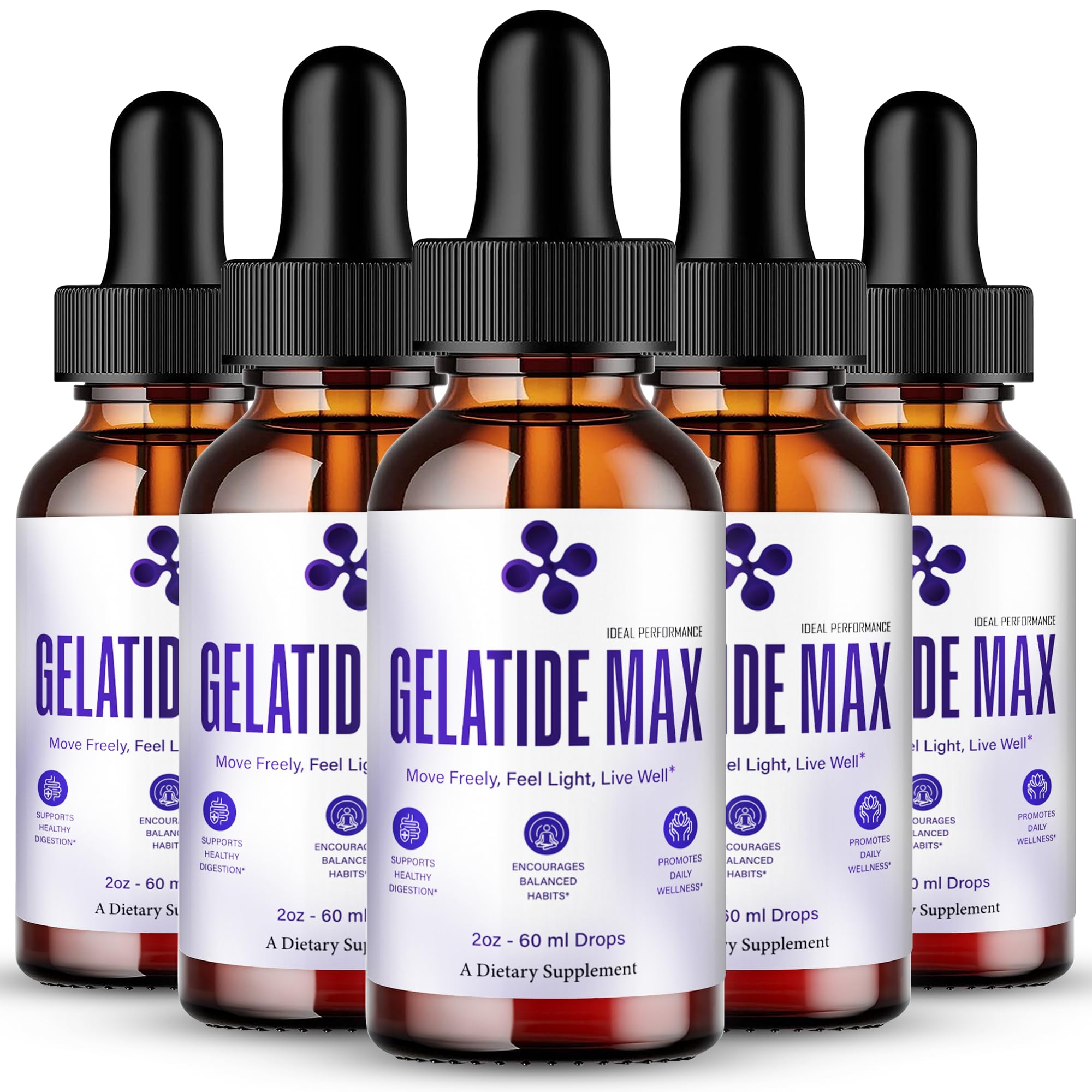 IDEAL PERFORMANCE Gelatide Max Drops, GelatideMax Droppers Reviews (5 Pack)