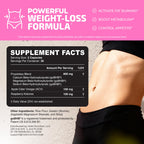 Weight Loss Pills for Women | Fat Burners for Women | Metabolism Booster for Weight Loss Supplement with Raspberry Ketones | Appetite Suppressant, Stomach Fat Burner & Weightloss Diet Pills | 60 Ct